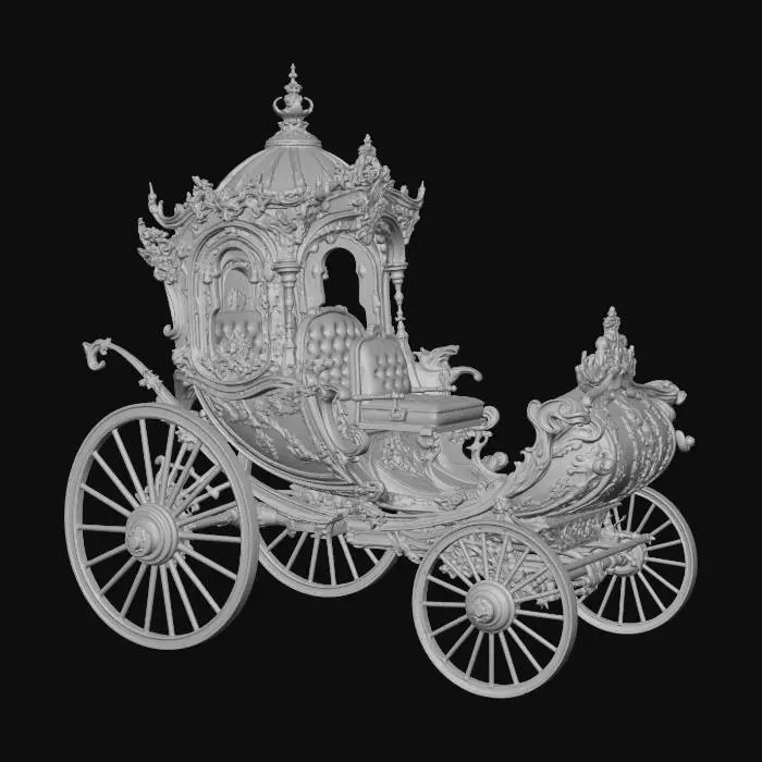 3D model for Royal Carriage Elegance