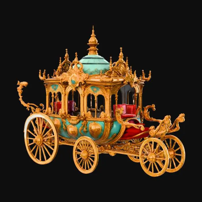 3D model for Royal Carriage