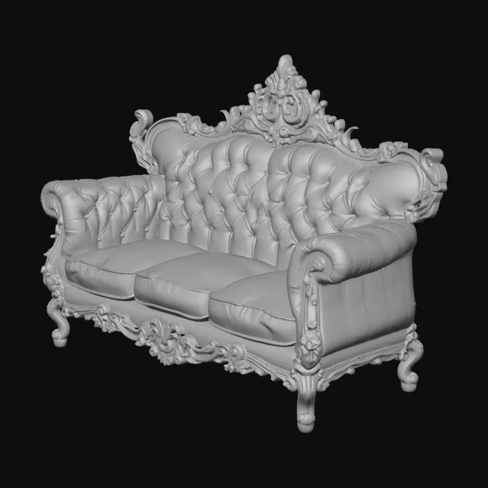 3D model for Emerald Regency Sofa