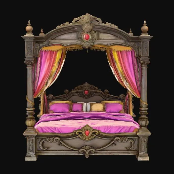 3D model for Royal Grand Bed