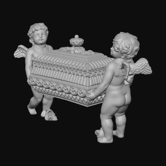 3D model for Angelic Guardians of the Jewellery Box