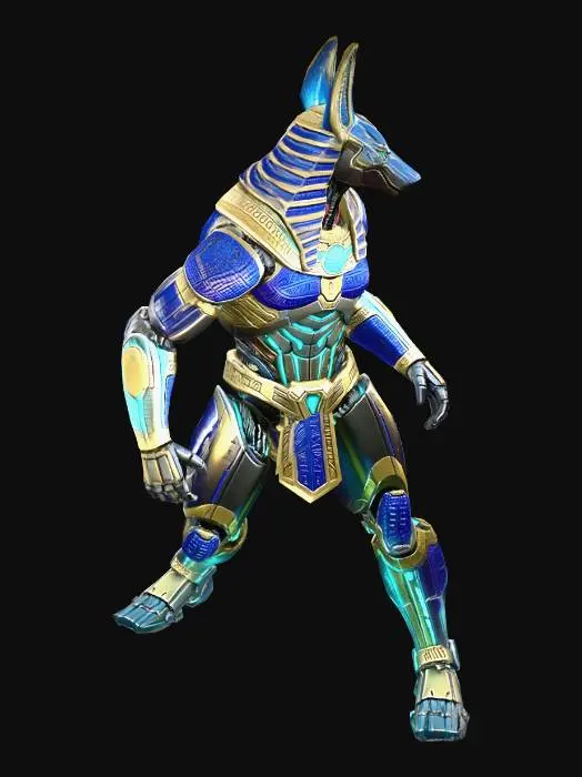 3D model for Anubis Battle Armor