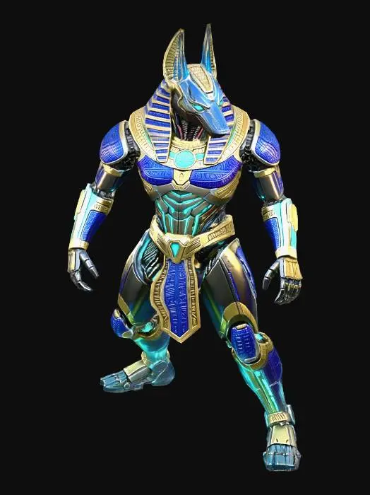 3D model for Anubis Battle Armor