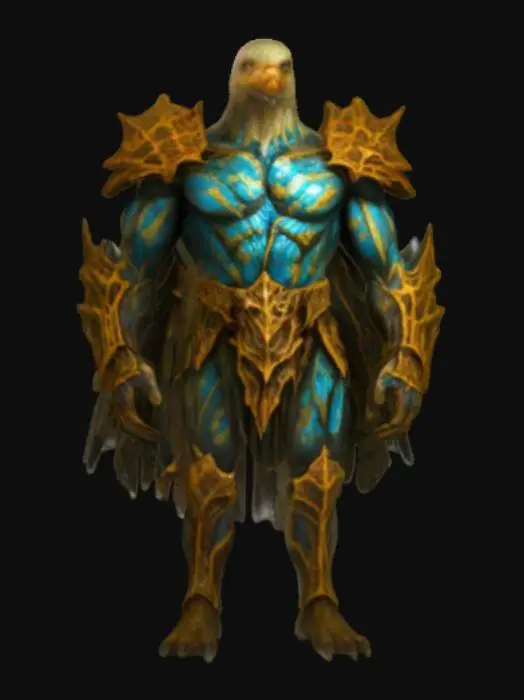 3D model for Seagull Gladiator