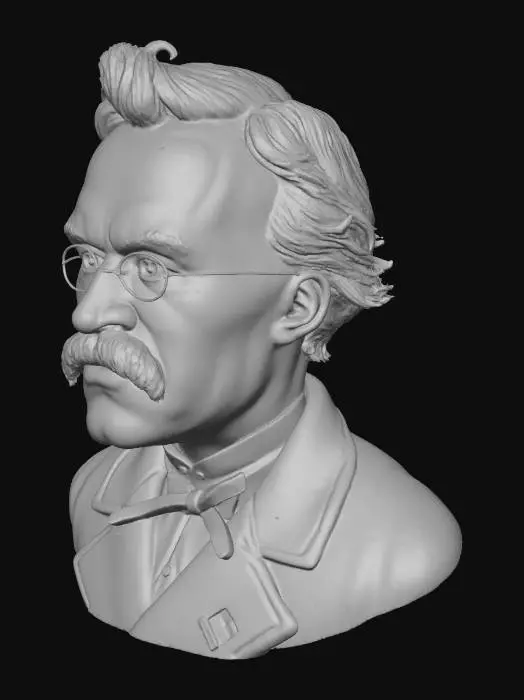 3D model for Nietzche