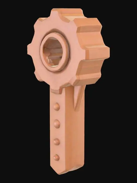 3D model for Cog Handle Component