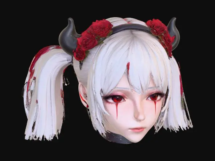 3D model for Crimson Tears
