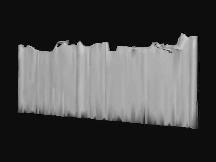 3D model for Haunted Iron Fence