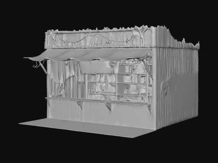 3D model for Skull Carnival Stand