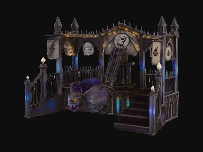 3D model for Haunted Carnival Ride