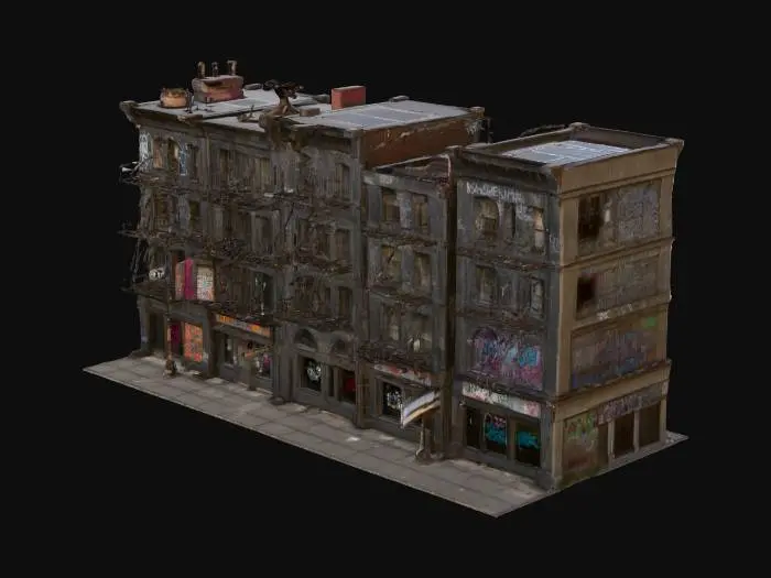3D model for Forgotten Facades