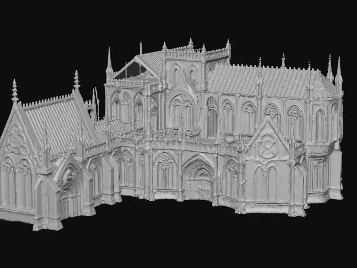 3D model for Cathedral of Shadows
