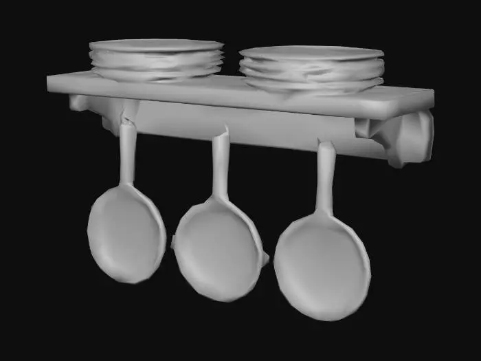3D model for Kitchen Harmony