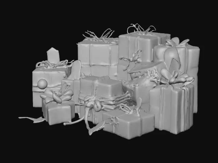 3D model for Haunted Holidays, #Christmas2025#