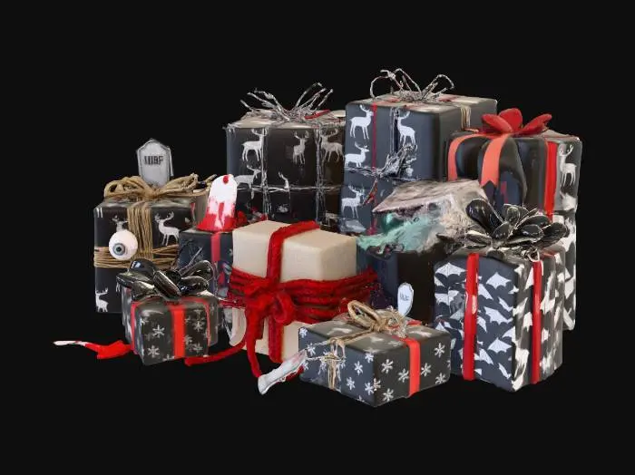 3D model for Haunted Holidays, #Christmas2025#