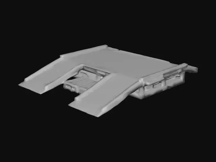 3D model for Industrial Loading Dock Ramp
