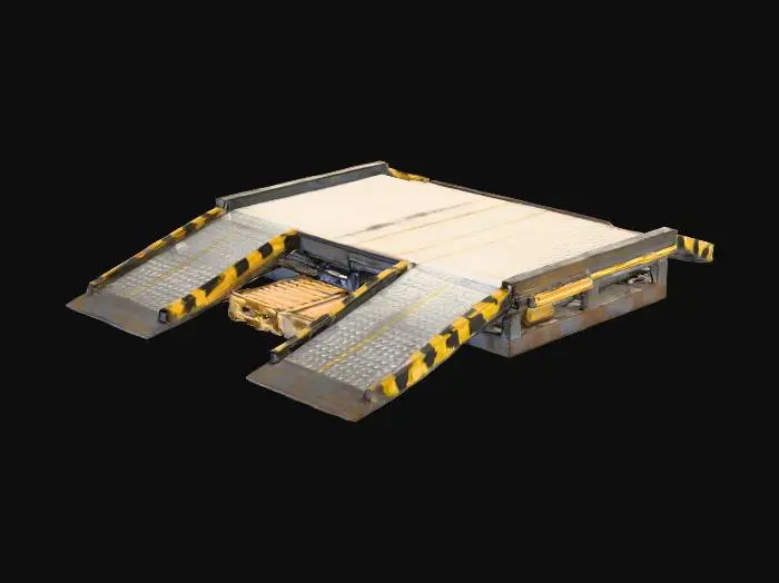 3D model for Industrial Loading Dock Ramp