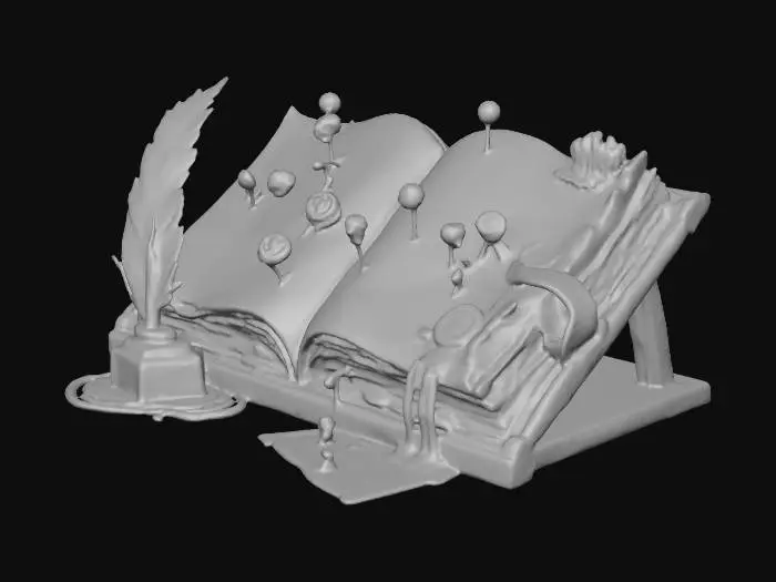 3D model for Naughty Register, #Christmas2025#