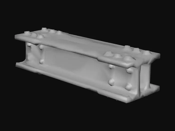 3D model for Rusty Beam Structure