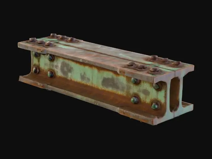 3D model for Rusty Beam Structure