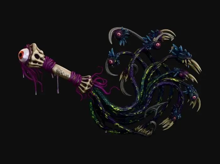 3D model for Eldritch Whip