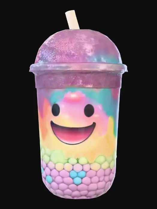 3D model for Candy Boba Delight, #food#