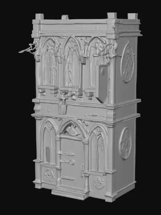 3D model for Mystic Shopfront