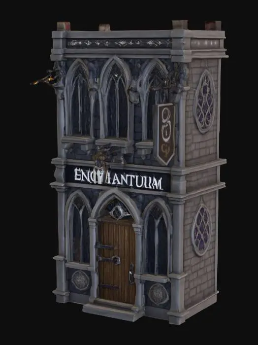 3D model for Mystic Shopfront
