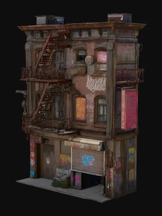 3D model for Urban Decay Facade