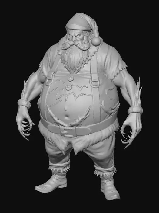 3D model for Dark Claus, #Christmas2025#