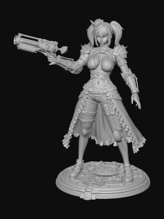 3D model for Clockwork Valkyrie