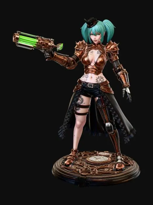 3D model for Clockwork Valkyrie
