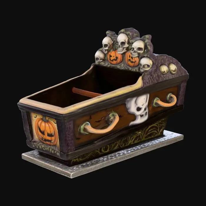 3D model for Halloween Coffin Ride