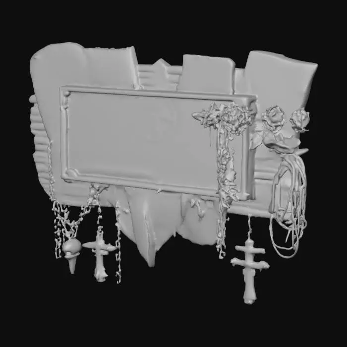 3D model for Lost Soul Collage