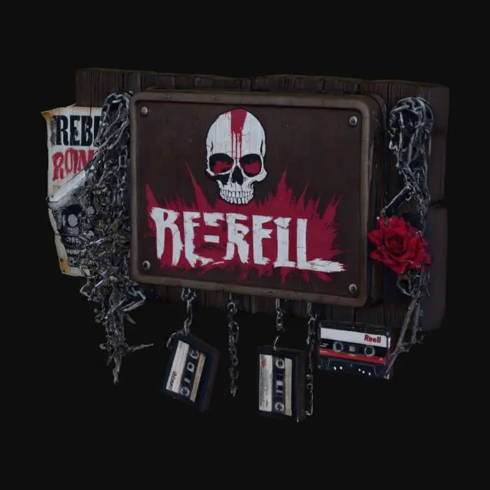 3D model for Rebel's Signboard