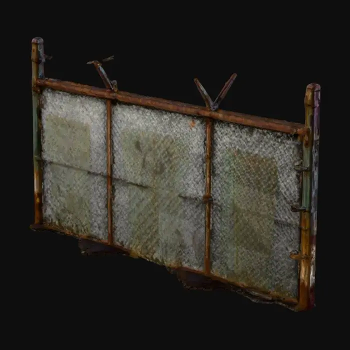 3D model for Barbed Boundaries