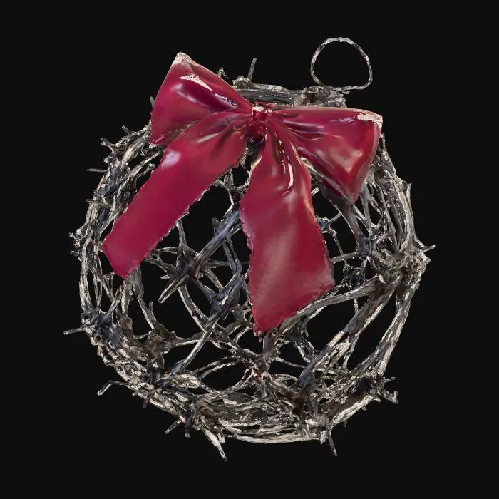 3D model for Barbed Elegance, #Christmas2025#