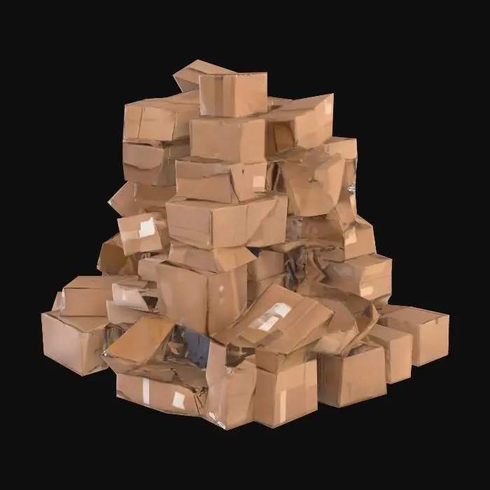 3D model for Cardboard Chaos