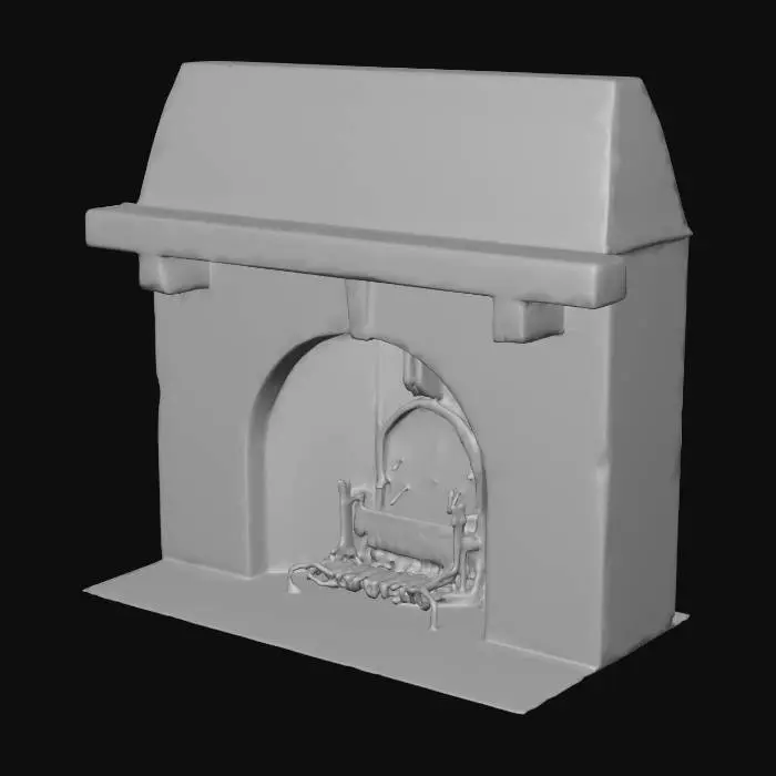 3D model for Rustic Hearth, #Christmas2025#