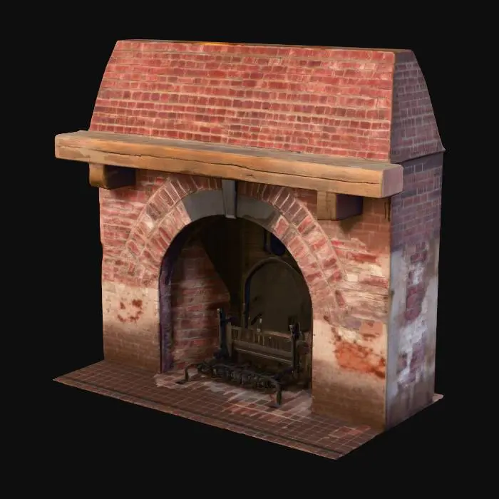 3D model for Rustic Hearth, #Christmas2025#