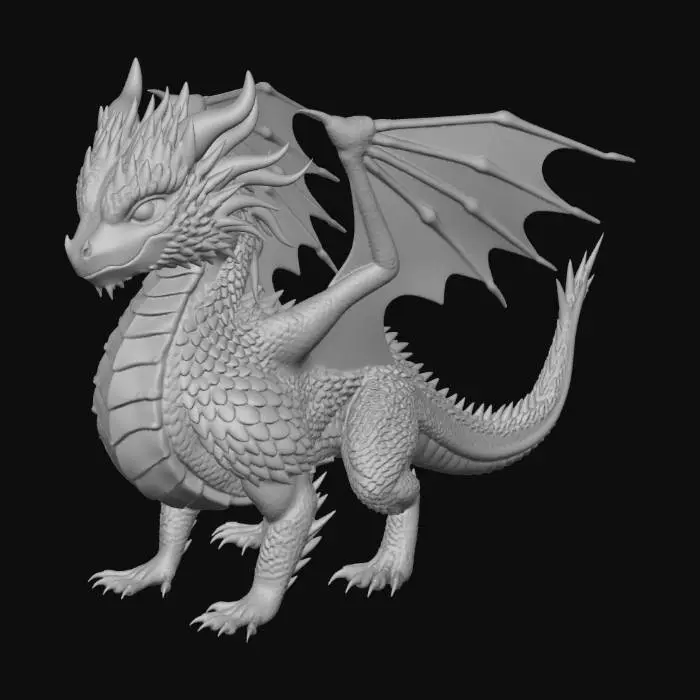 3D model for Prismatic Dragon