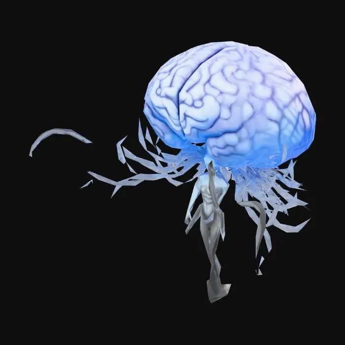 3D model for The ruler of the brain marrow