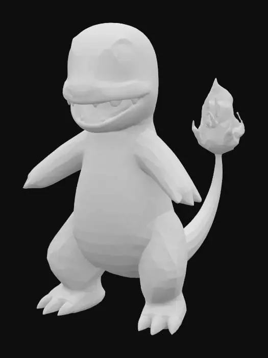 3D model for Charmander
