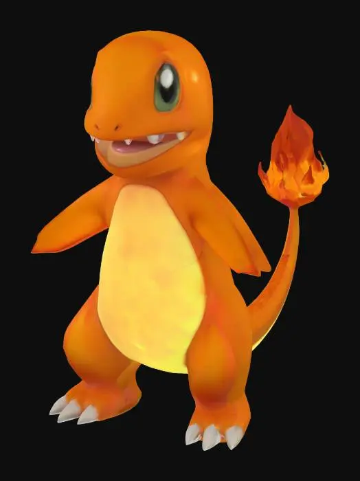3D model for Charmander