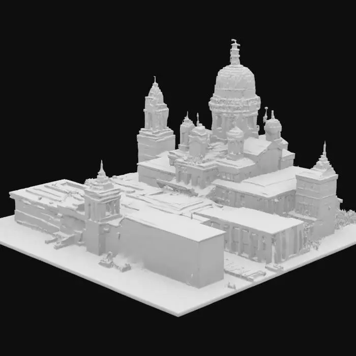 3D model for #AroundTheWorld#, [Finland], [Helsinki]