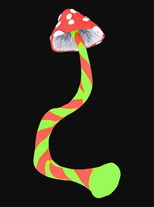 3D model for Mushroom Tail