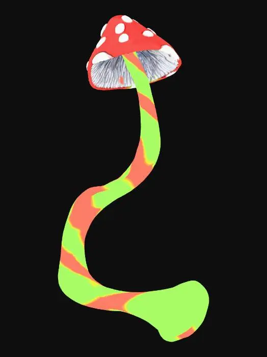3D model for Mushroom Tail
