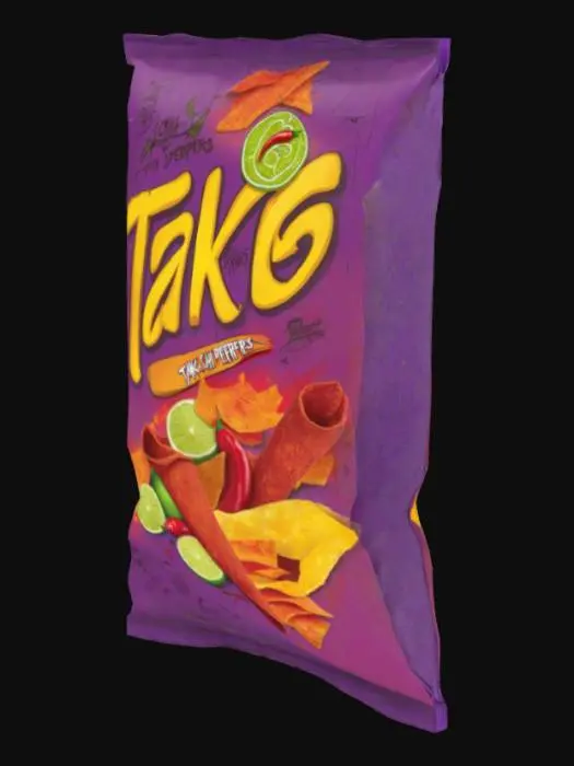3D model for Takis Fuego Chip Bag