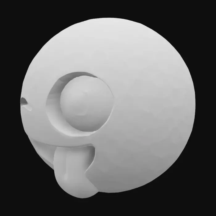 3D model for Winking Emoji Stick Out Tongue