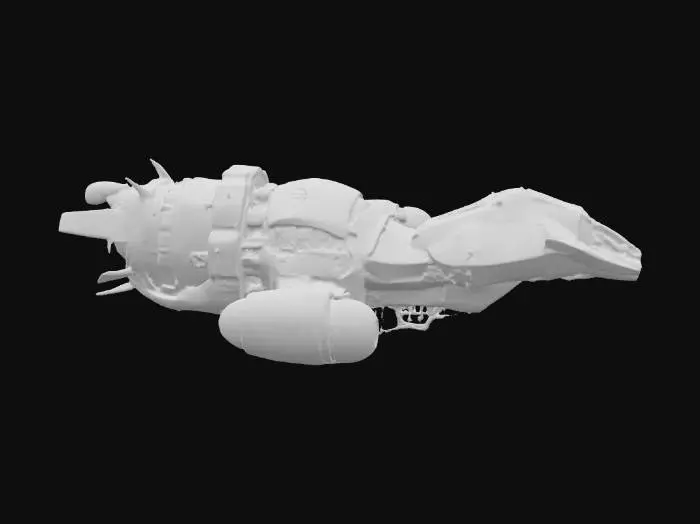 3D model for Spaceship in Orbit